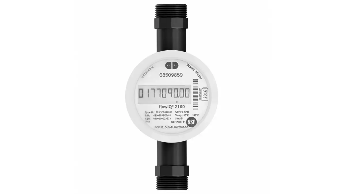  Kamstrup Smart Water Meter flowIQ 2100 3D model