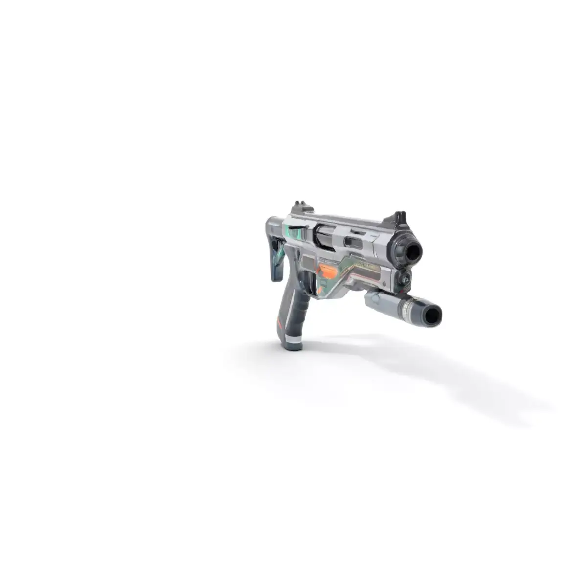 Futuristic Energy Rifle model pack Low-poly 3D model