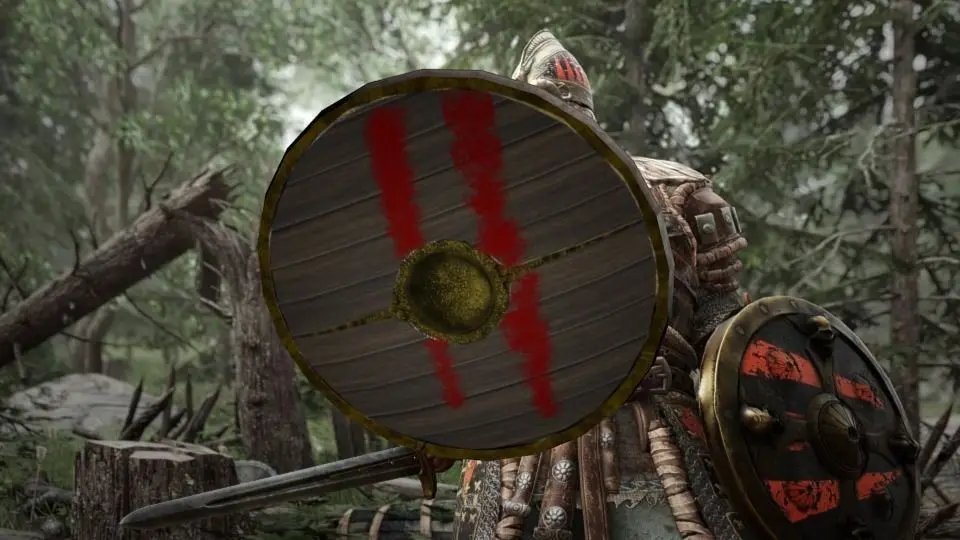 SHIELD man holding in woods Free 3D model