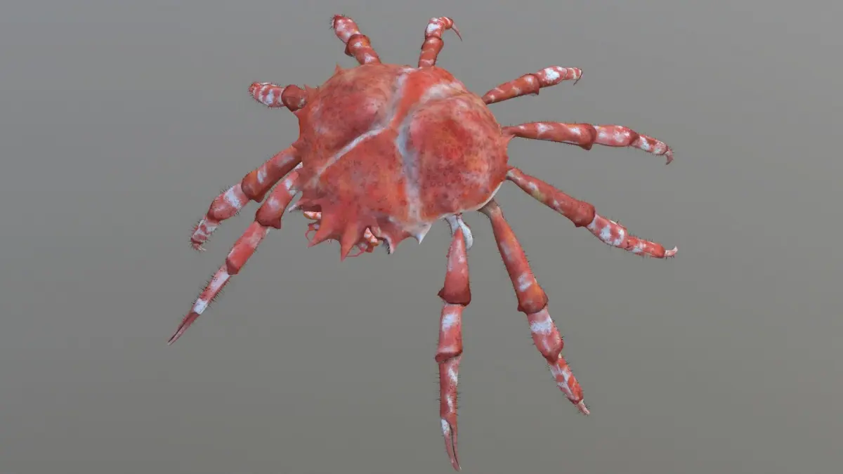 Crab for Game 3D model