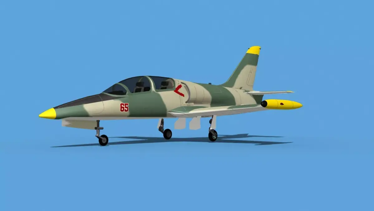 Aero Vodochody L-39C Albatross V16 3D model