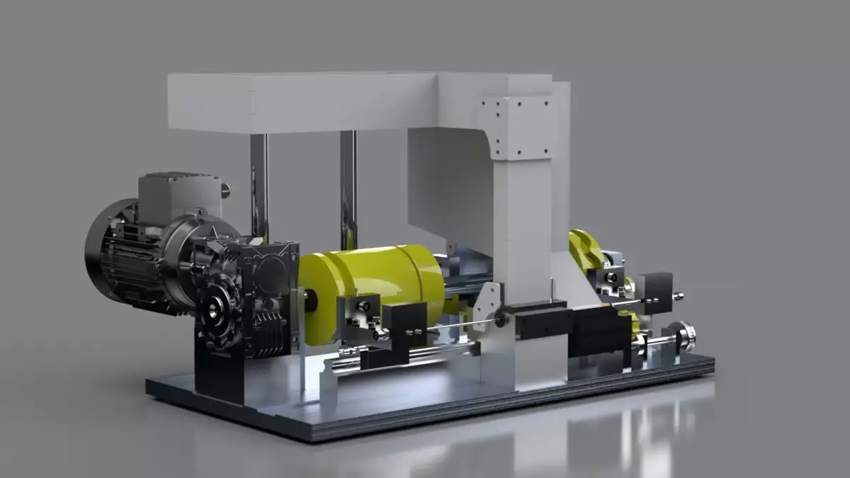 Single Drive Cigarette Rolling Machine 3D model