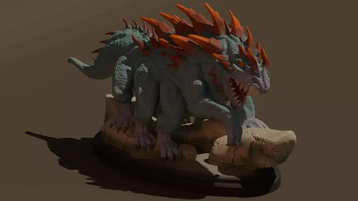 Basilisk 3D print model