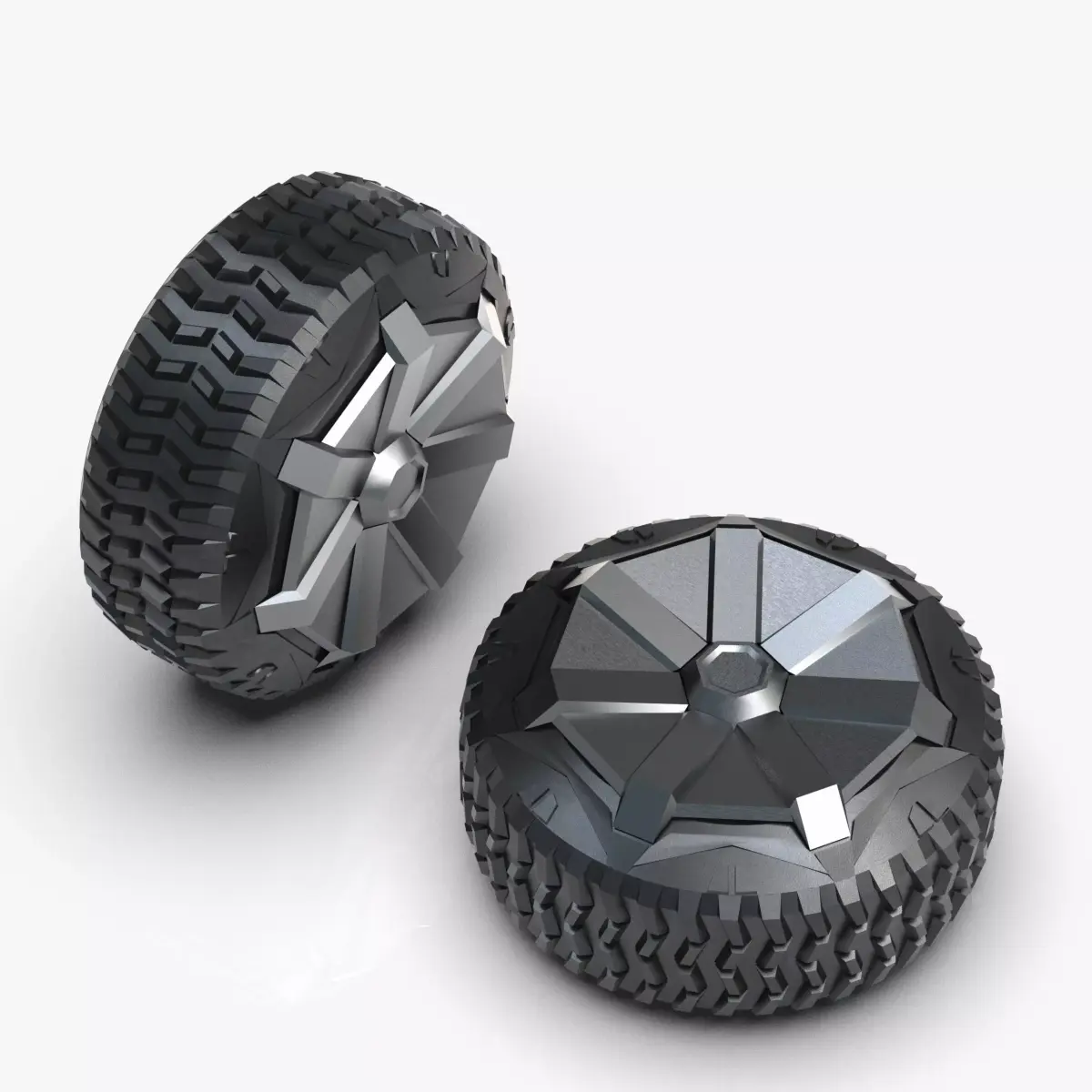 Truck  wheel 3D model
