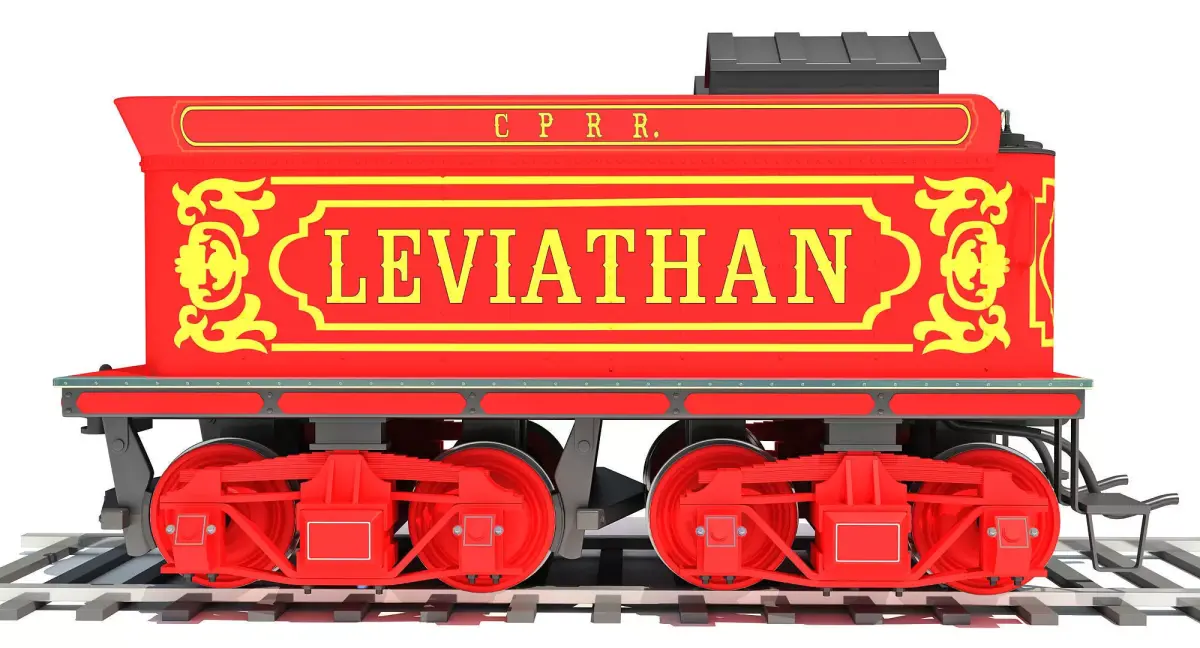 Locomotive Tender 3D model