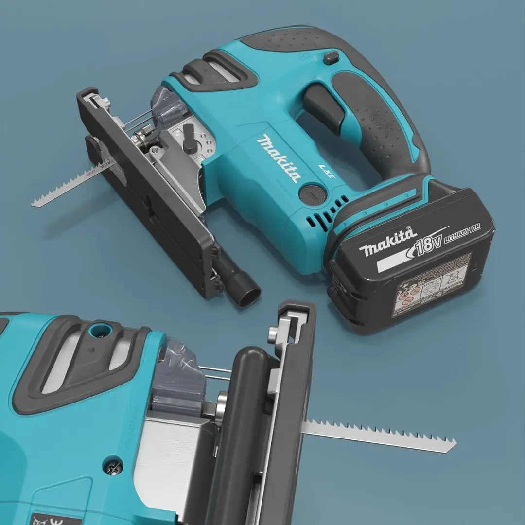 Makita DJV180Z Cordless Jig Saw 3D model