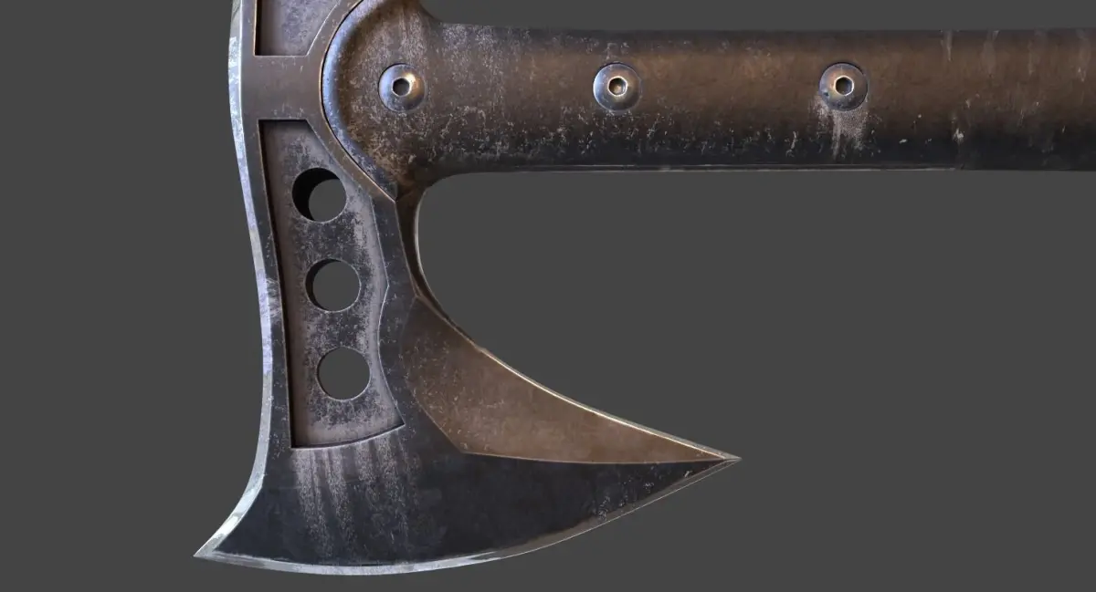 United Cutlery M48 Hawk 3D model