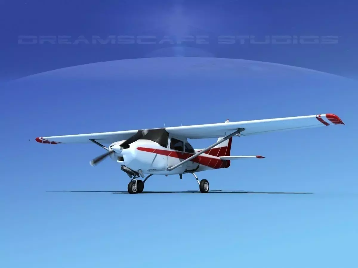 Cessna 172RG Cutlass V03 3D model
