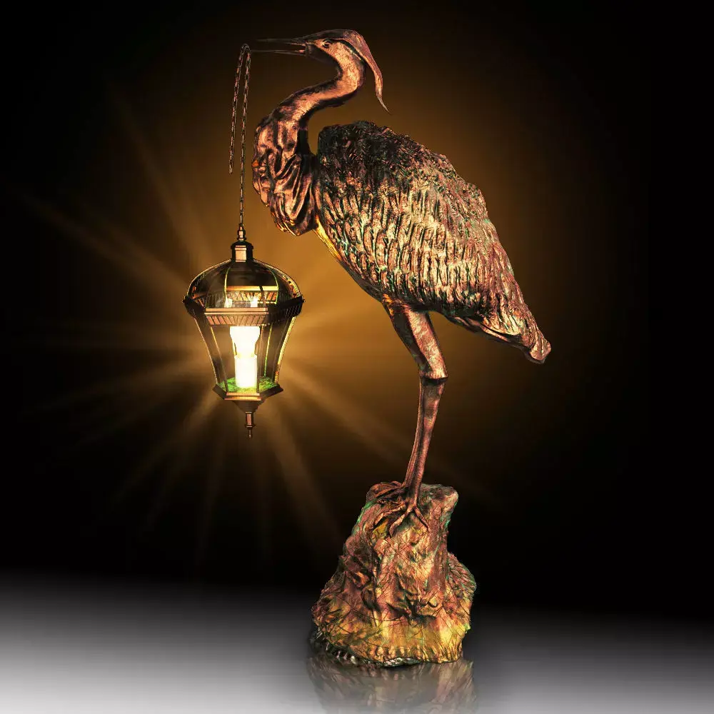  lamp heron 3D model