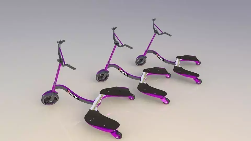 Razor Scooter- Blade 3D model