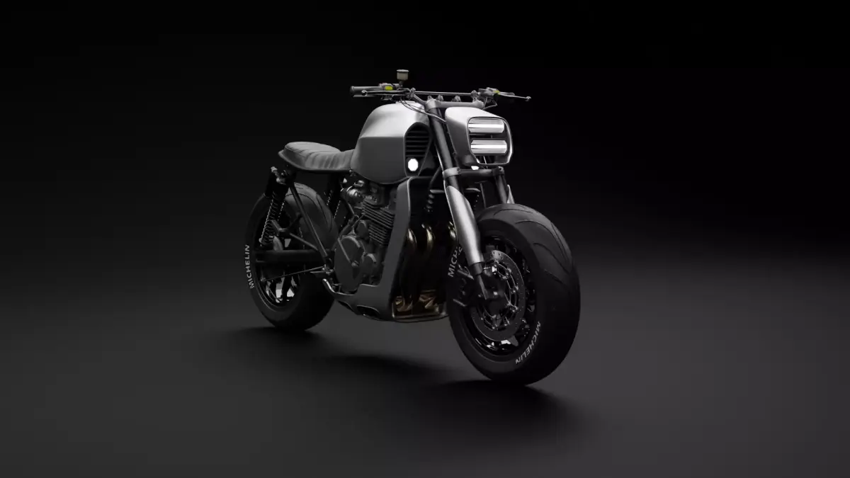 Concept Motorcycle Neo Retro 3D model