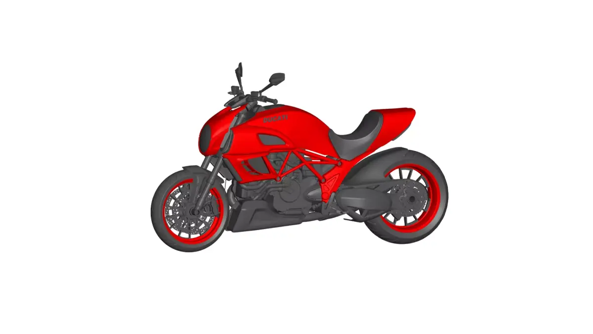 Ducati Diavel  3D model