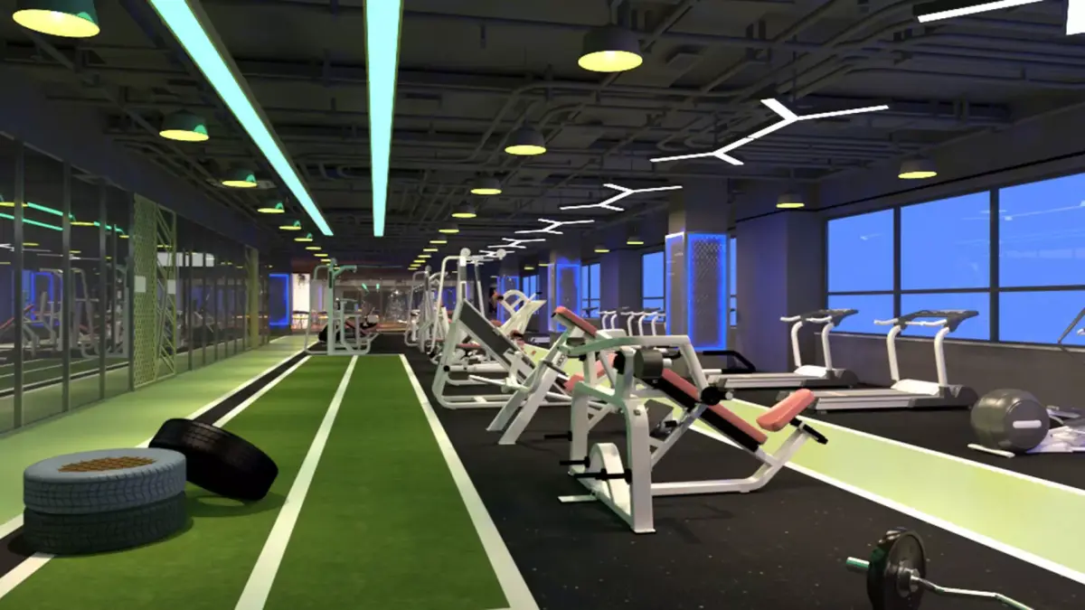 Gym Club  16 3D model