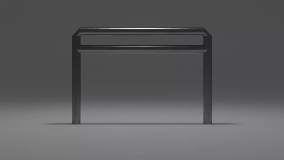 Hand rail PBR Game ready Low-poly 3D model