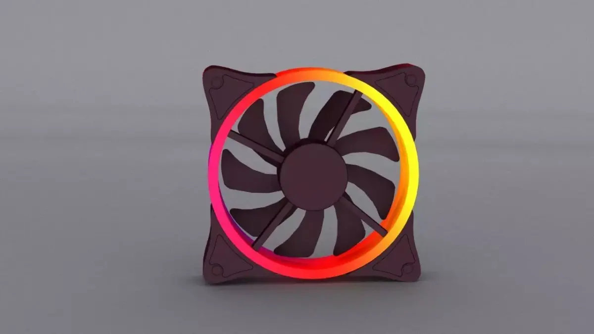 X-Fan-Nox Low-poly 3D model