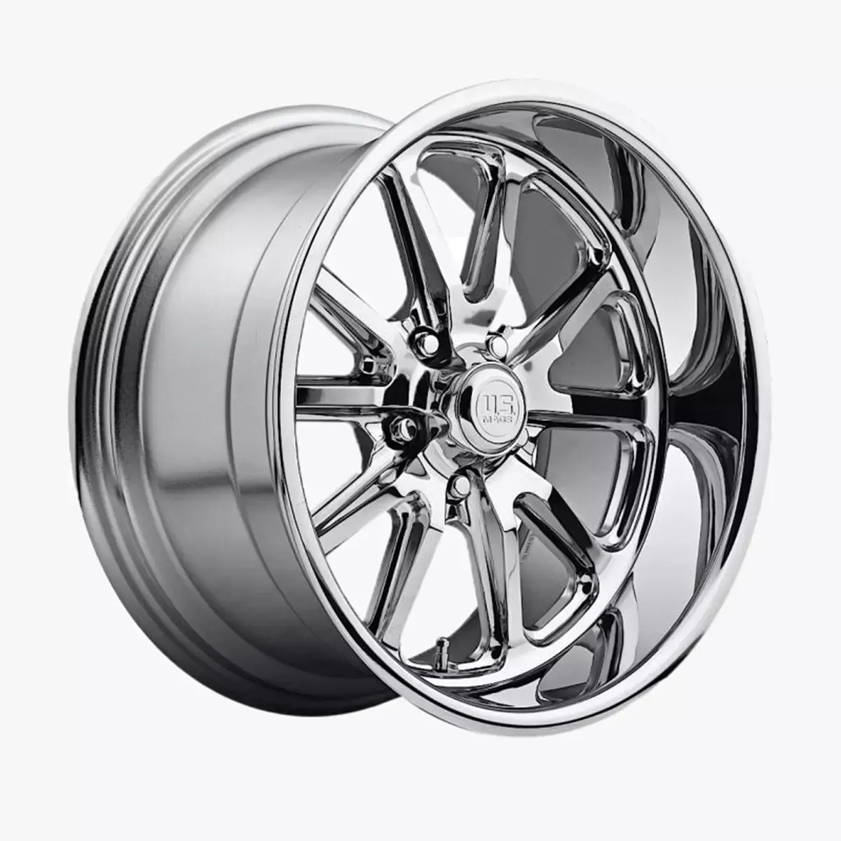 US Mags Rambler Wheel Chrome 3D model