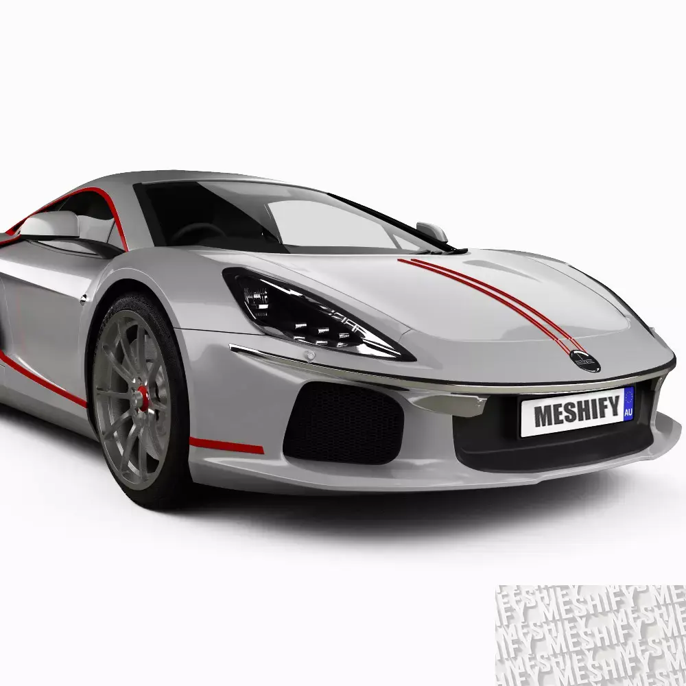 2021 Italian Supercar 3D model