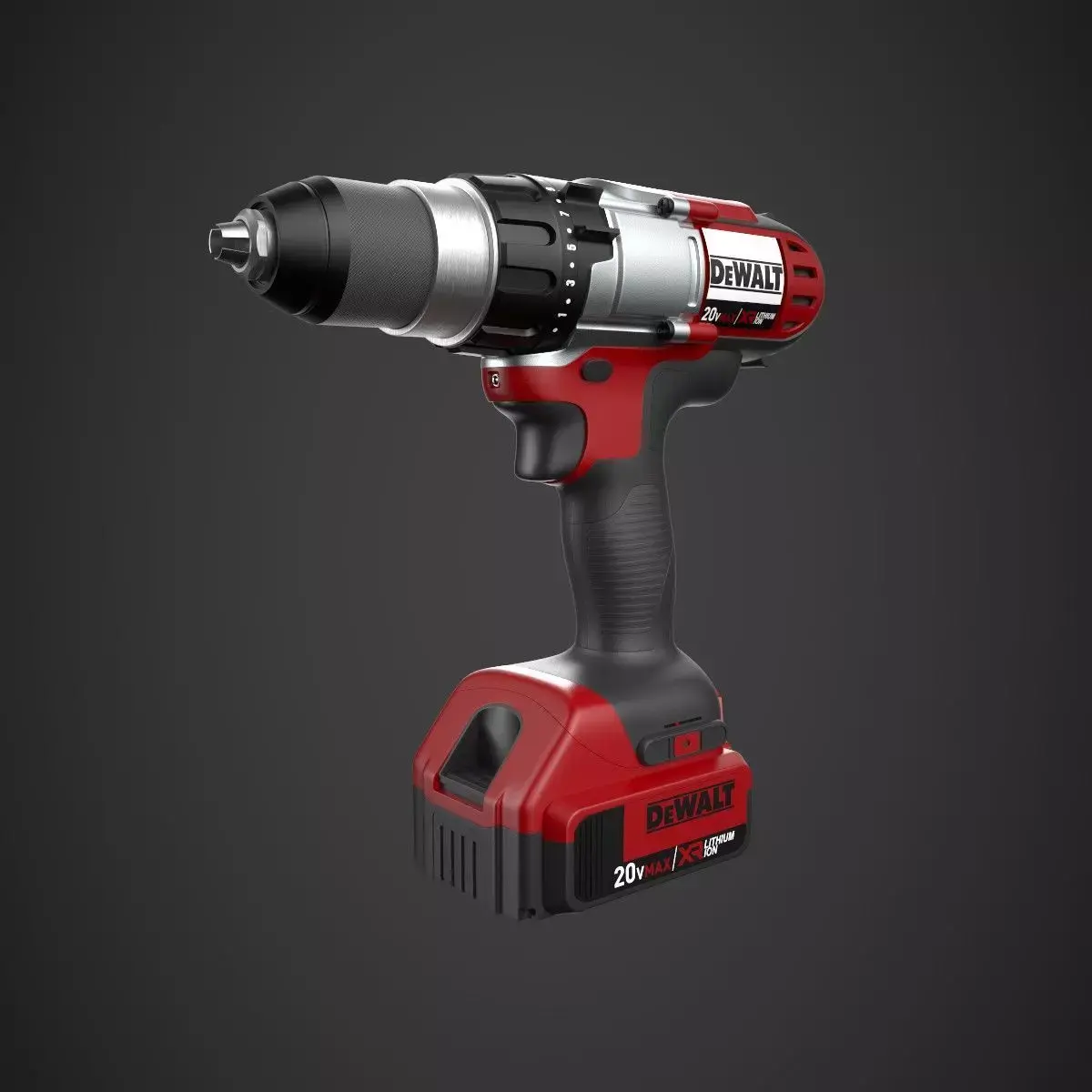 Dewalt Drill  3D model