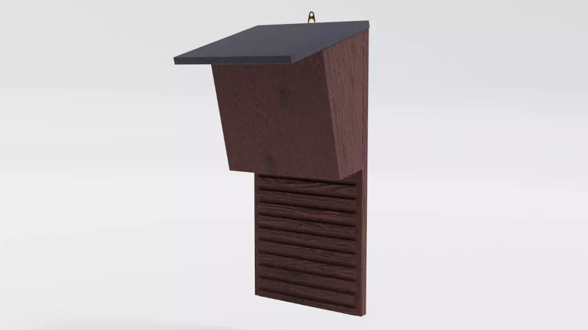 Bat house 3D model