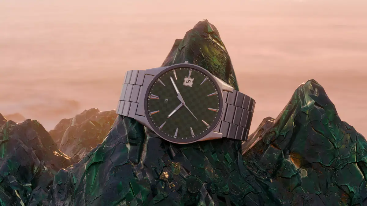 Custom CASIO Watch 3D model