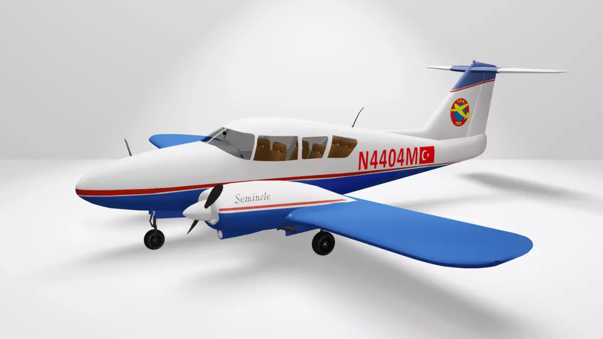 Turk Hava Kurumu Turkish Aeronautical Association 3D model