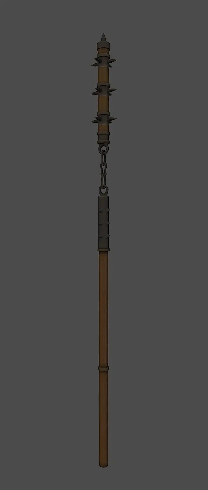 Grand Flail Low-poly 3D model
