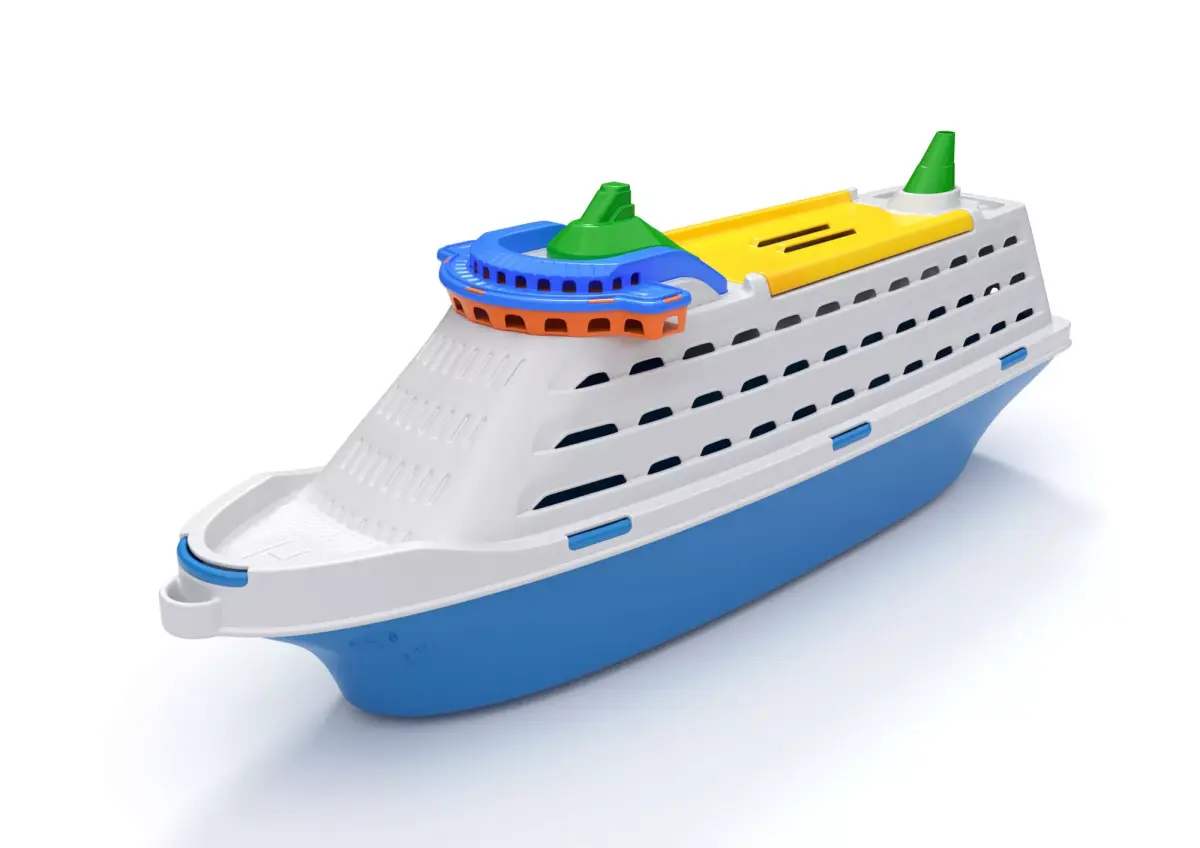 Toy Cruise Ship 3D model 3D model