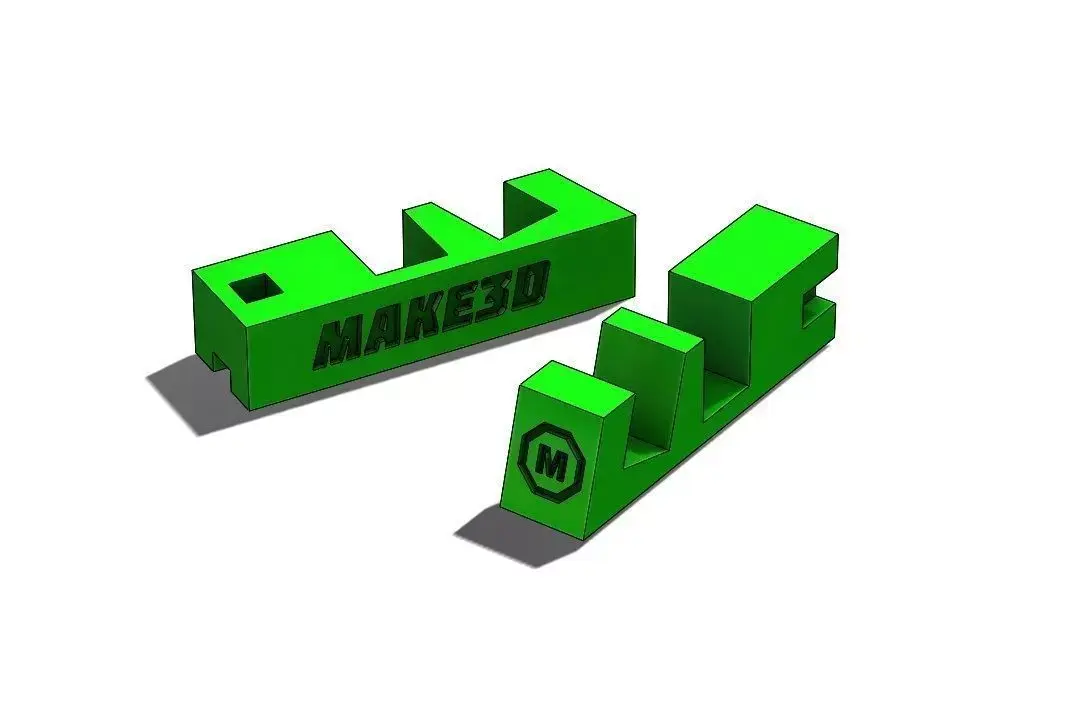 Phone stand keychain 3D print model