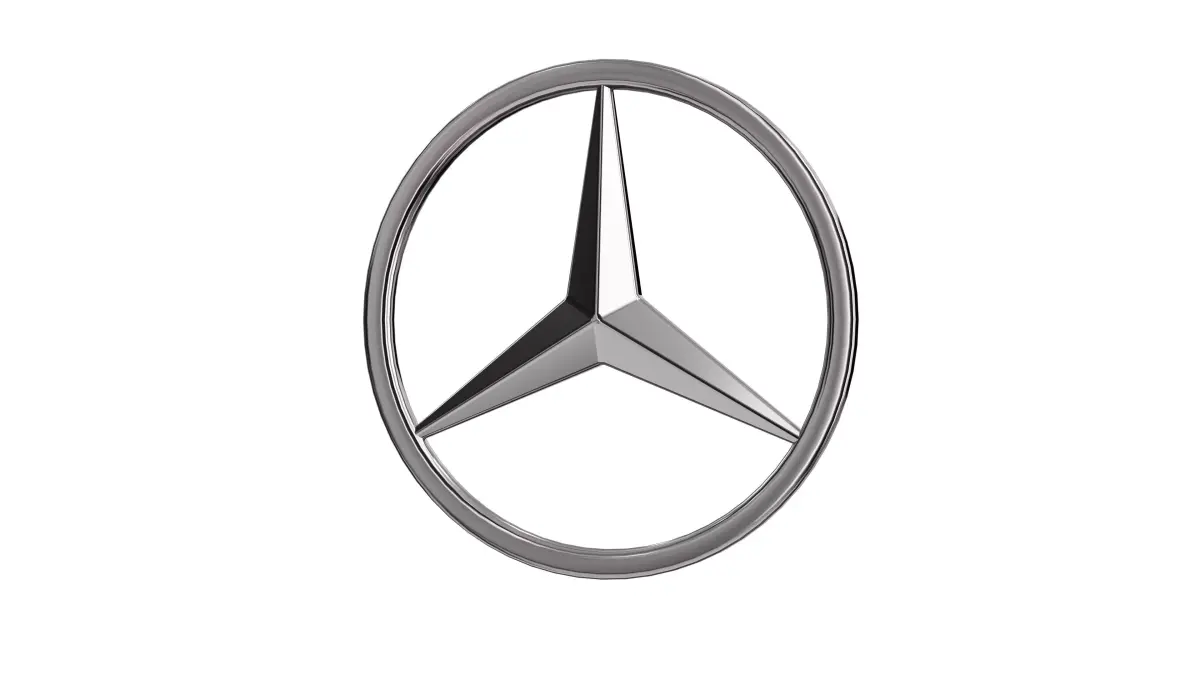 Mercedes Benz Logo 3D model