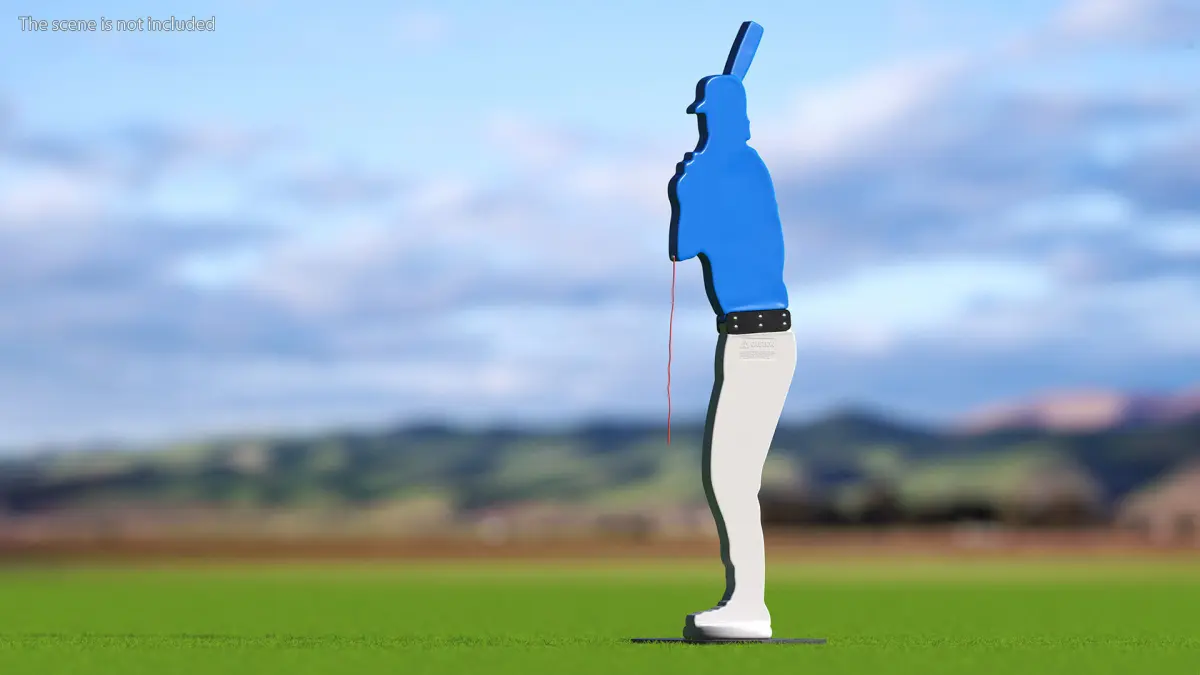 Baseball Pitching Dummy 3D model