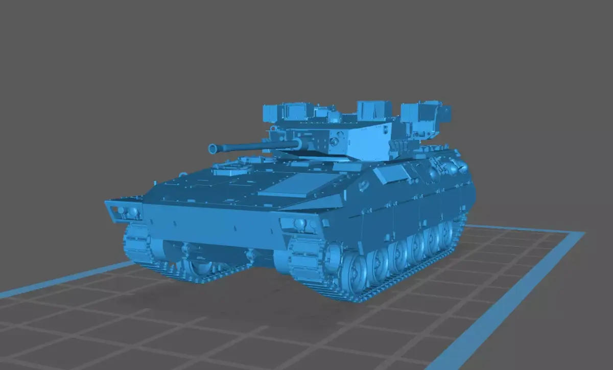 JGSDF Type89 Infatry Fighting vehicle 3D print model