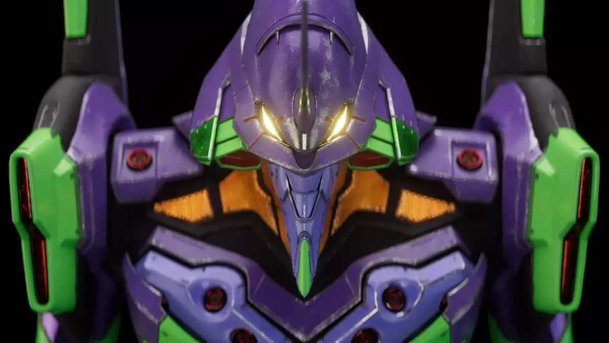 EVA NEON GENESIS EVANGELION EVA-01 TEST TYPE model MAYA FBX fo 3D model