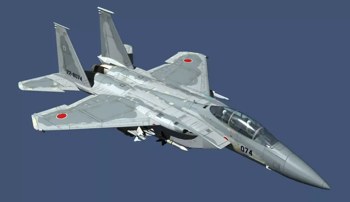 JASDF F-15DJ 3D model