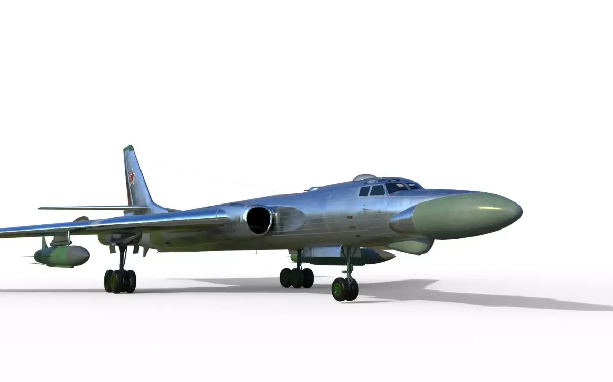 Tu-16 K-10 Badger C 3D model