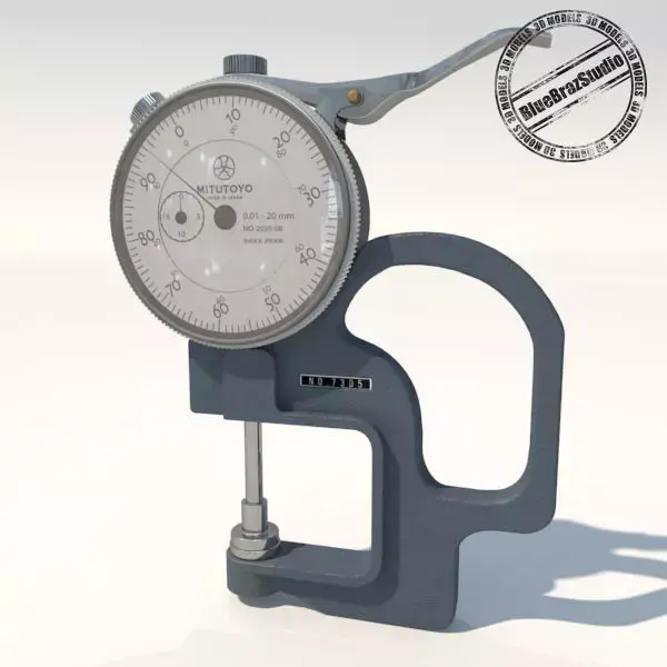 Dial Thickness Gauges 3D model