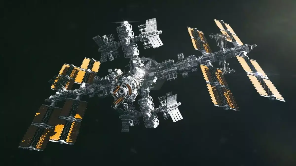 Space station 3D model order