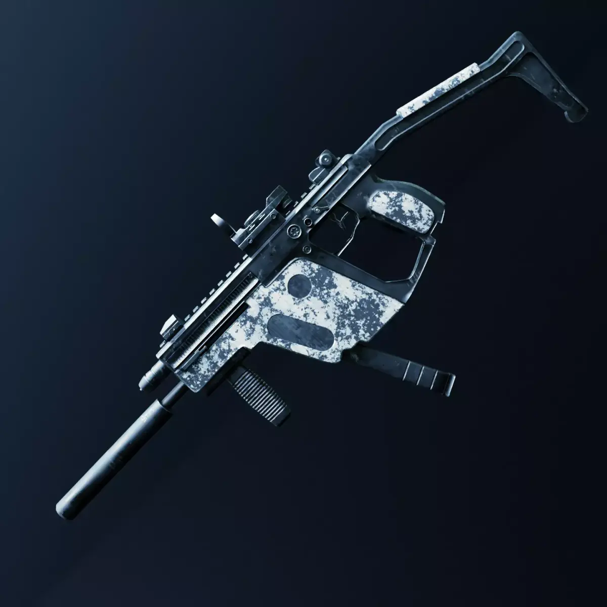 Kriss Vector Gun Low-poly 3D model