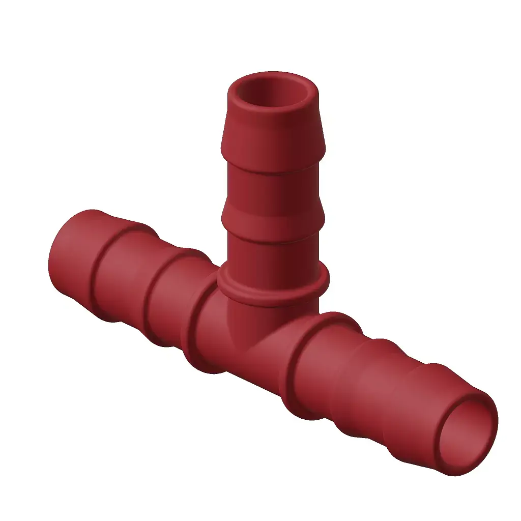 Plastic Irrigation Pipe Tee Joint Toy 3D model
