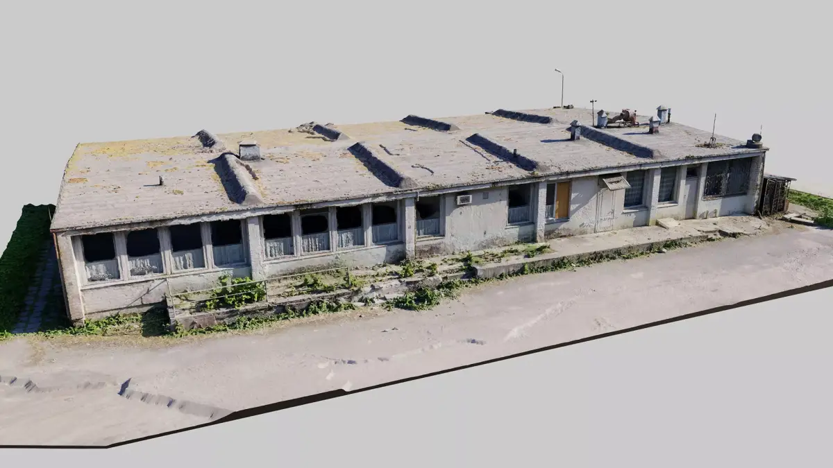 Abandoned-Soviet-Base-Building-7 3D model