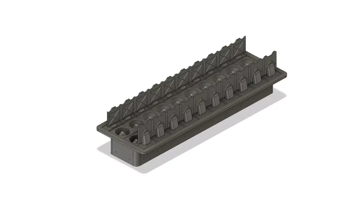 Missle Launcher Open Hatches 3D print model