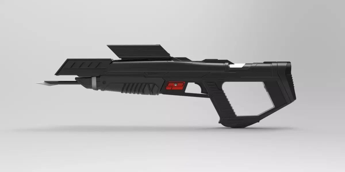 Dark Timeline Phaser Rifle from Picard TV 3D model