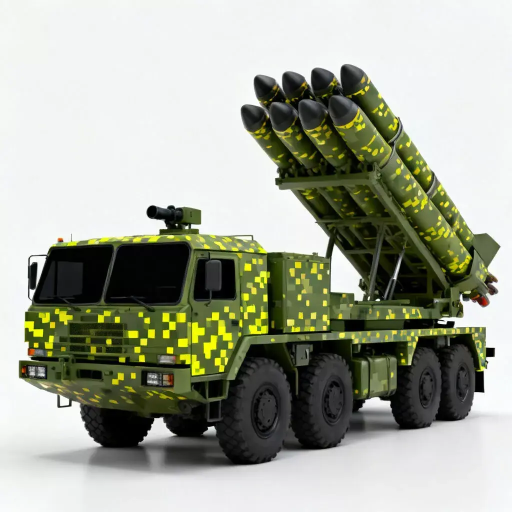 Realistic Military Rocket Launcher 3D Model Low-poly 3D model