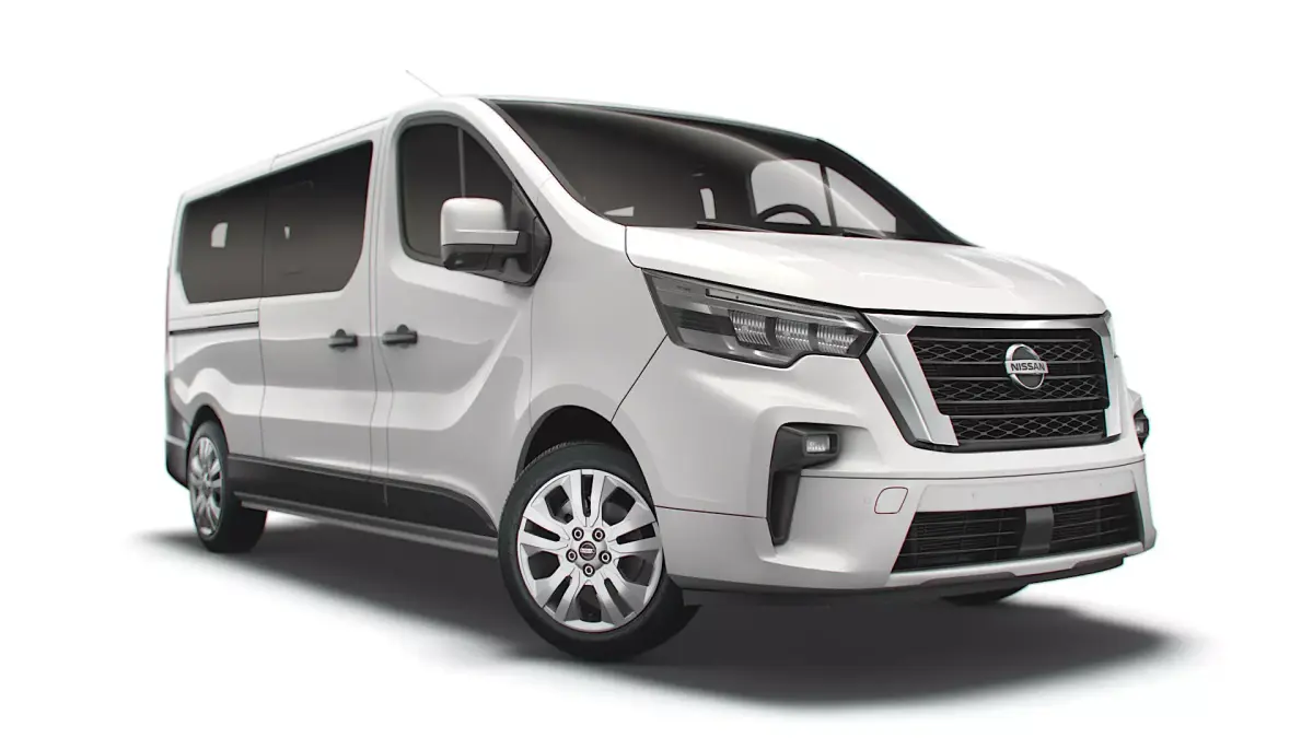 Nissan NV 300 Minibus LWB 2021 3D model