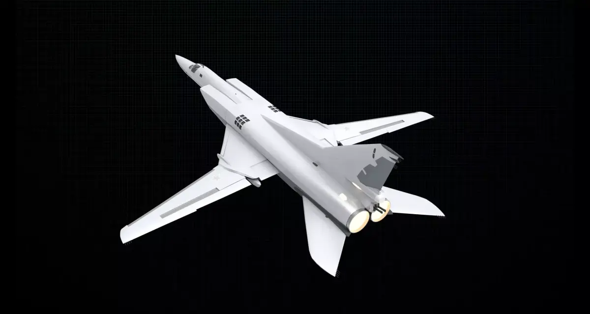 Tupolev TU-22M 3D model