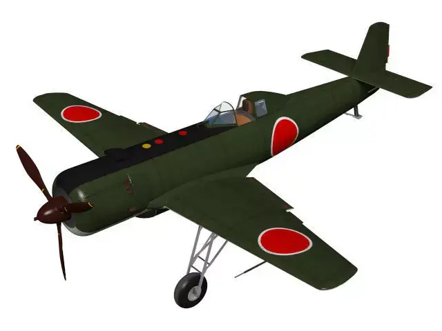 Nakajima Ki-115 Tsurugi 3D model purchase