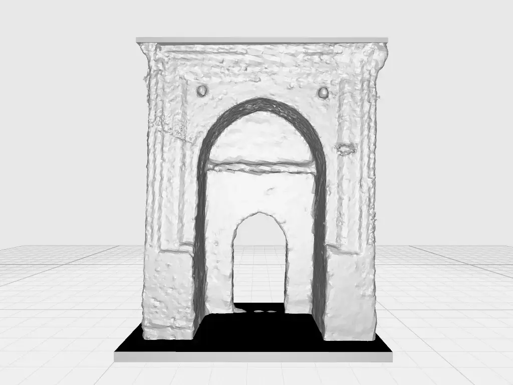 Historical Gate- Building Structure- 3d printer 3D print model purchase