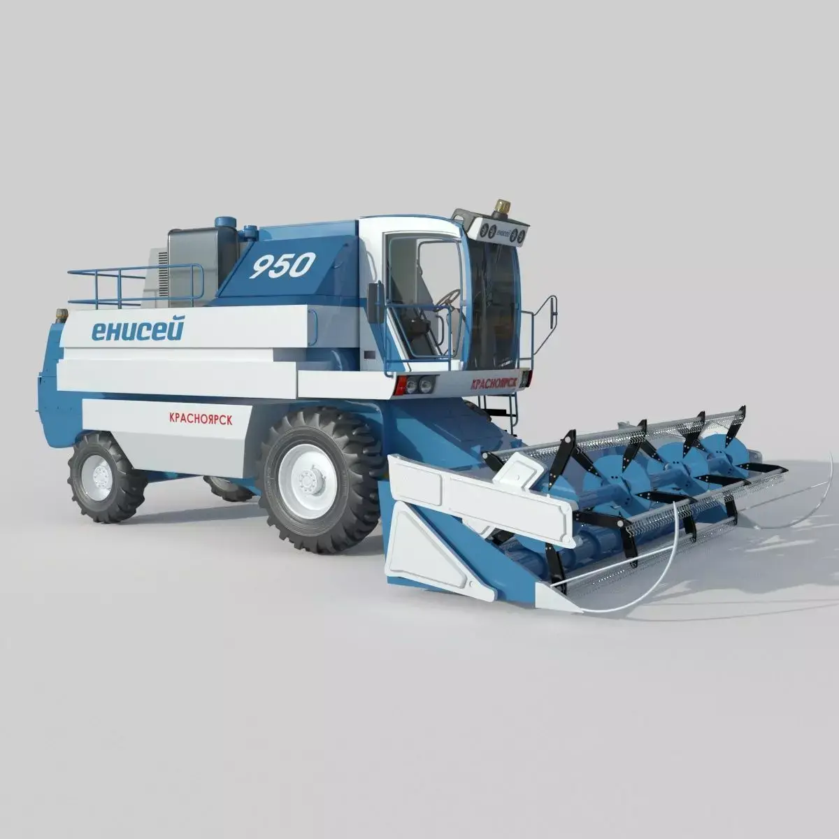 Yenisei 950 Combine 3D model