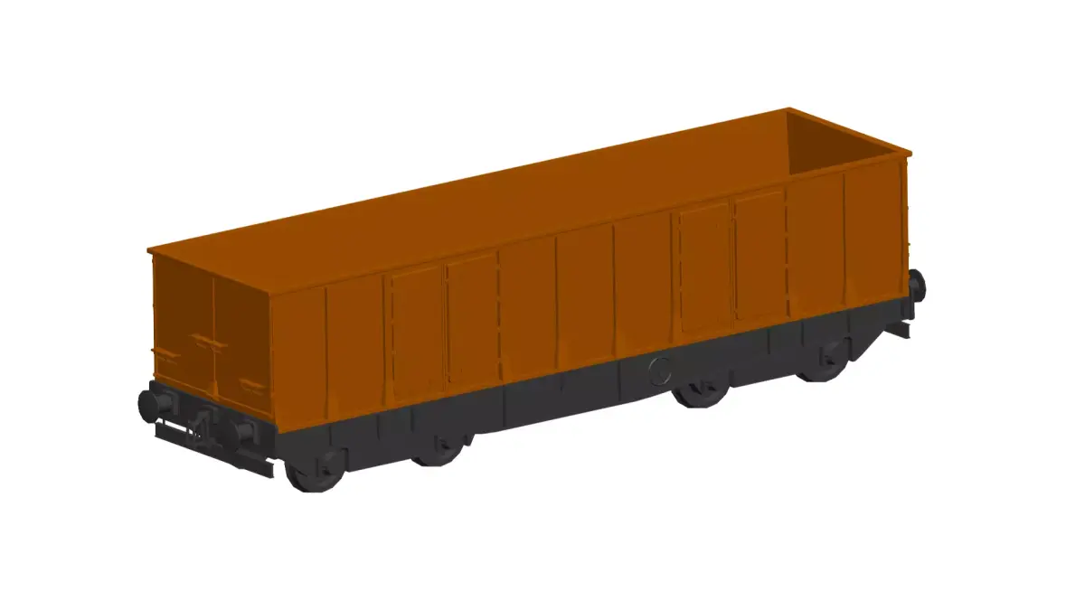  wagon 3D model