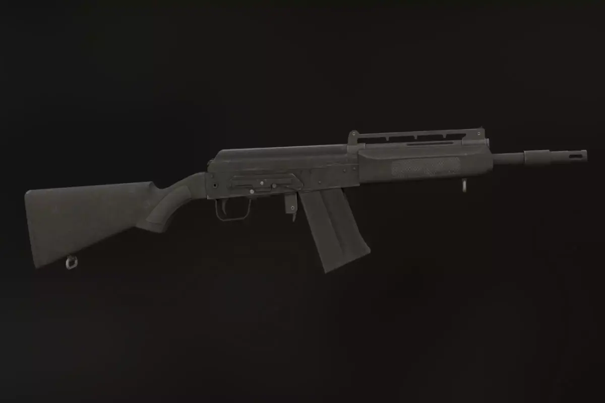 Saiga 20k  Low-poly 3D model