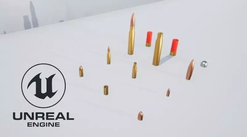 Ammo Pack v2 Free low-poly 3D model